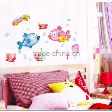 factory direct bathroom waterproof wall sticker kids wall stickers diy for children