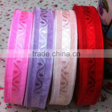 factory direct Jacquard satin ribbon manufacturers printed satin ribbon