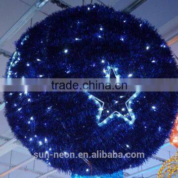 White Large Outdoor Christmas Balls/led 3d Ball Lights