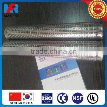 sintered metal porous pleated filter element