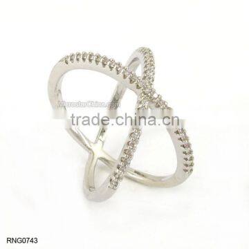 New Five-pointed Star Copper Zircon Diamond Ring For Girls photo-6