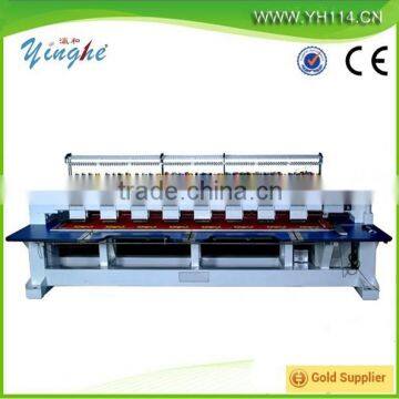 12 head flatbed cap embroidery machine