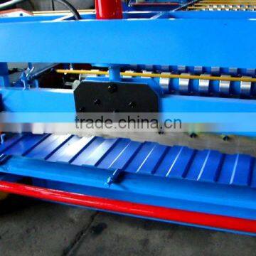 trapezoidal colored steel roof deck roll former,trapezoidal color steel roof deck roll forming machine