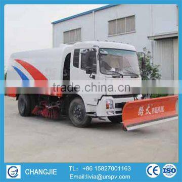 High quality DFL road sweeper truck with Snow shovel