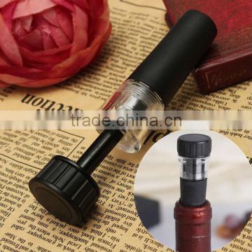 Mini Vacuum Sealing Plastic Wine Bottle Stopper Pump /Vacuum Saver Sealer/ Vacuum Sealing Plastic Wine Bottle Stopper Pump