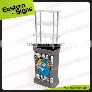 Fabric Printing Cheap Acrylic Logo Display