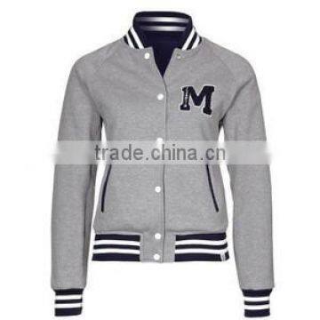 baseball jacket red/ Wholesale varsity baseball jackets with custom logo/girls baseball jacket varsity jackets