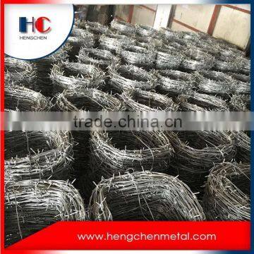 Cheap galvanized plastic pvc coated barbed razor wire