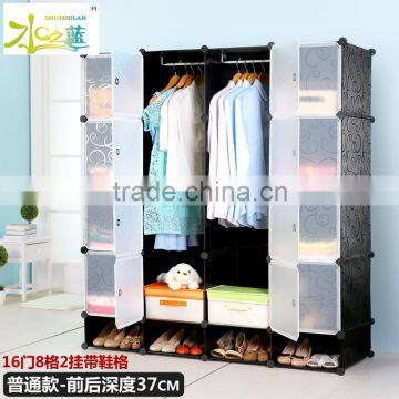 Simple Style Plastic Wardrobe Cabinet Box photo-5