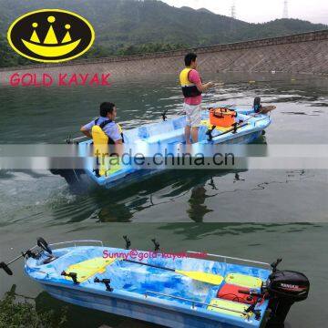 professional plastic fishing boat canoe from manfuacturer