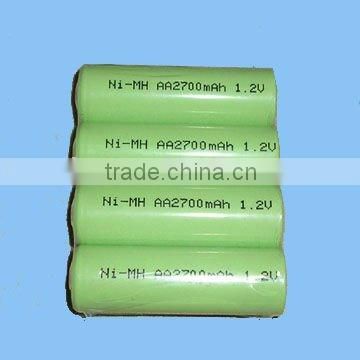 2700mah aa nimh rechargeable battery