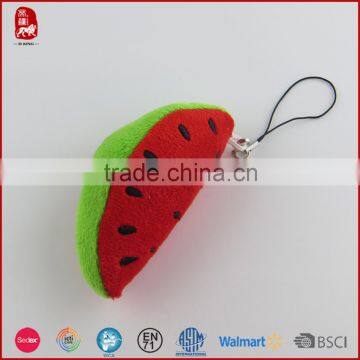 Factory Wholesale Stuffed vegetables Cute Plush Keychain