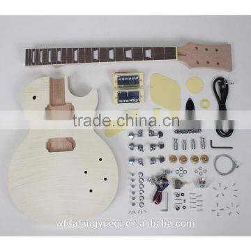 Datang high quality jazz electric lp diy guitar kit