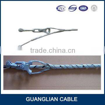 china manufacturing overhead power line fitting OPGW dead-end optical cable tension clamp