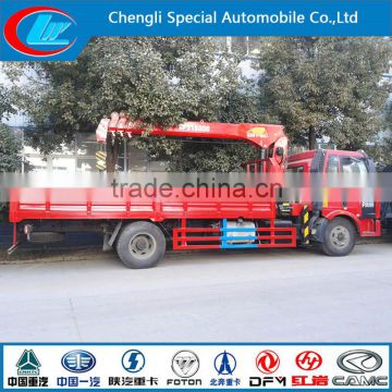 Cargo truck with crane 4*2 truck crane heavy duty crane truck 8 ton truck crane truck XCMG crane 180hp truck XCMG china crane