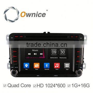 Ownice C300 Android system car audio player for VW POLO GOLF JETTA with GPS Ipod DVR digital TV 3G Wifi tmps