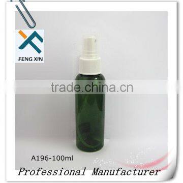 100ml pet plastic bottle/spray bottle