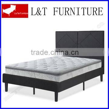 Black Leather Bed Frame photo-3