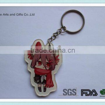 Cheap custom personalized acrylic keychain