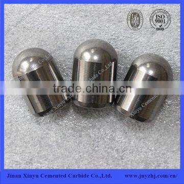 Spherical shape tungsten carbide rock drill tip button