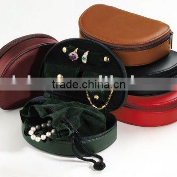 Genuine leather jewelry case