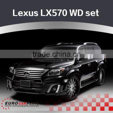 ON PROMOTION! hot sell lx570 W body kit for Lexus 570 PP material