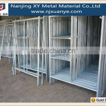 Ladder frame scaffolding