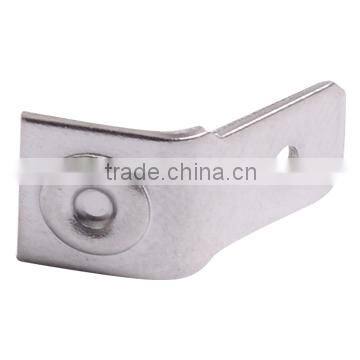 Metal Stamping Custom-Made Nickel Plating Iron Earthing Terminal photo-3