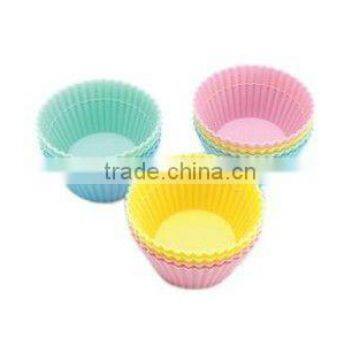 Brand New Round Silicone 12 Baking & Craft Cups
