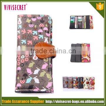 Factory supplier custom small purses women usa,wholesale long simple wallet