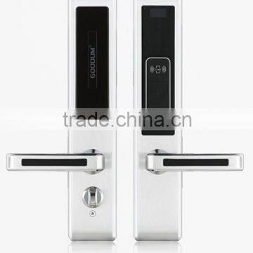 stainless steel fingerprint password spare key door lock