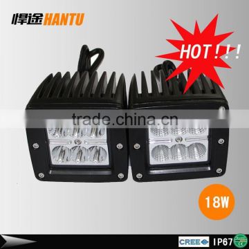 18W led work light auto led work light waterproof mini led lights for auto parts