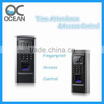 TCP IP RS485 RFID Reader Fingerprint biometric time attendance system, access control system