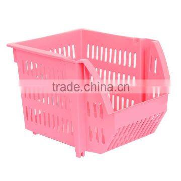 Colorful and Folding Plastic Storage Baskets for Daily Use photo-4