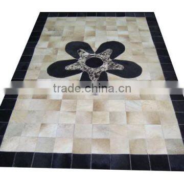 Hair-On Cowhide Leather Carpet PL-307