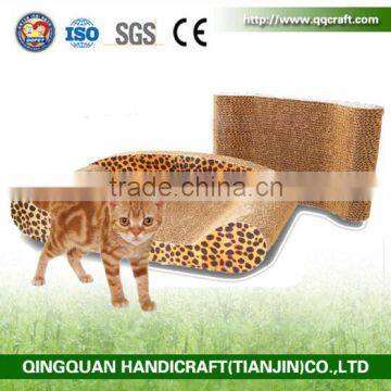 BSCI Pet Factory Corrugated Cat Cardboard Scratcher Interactive Toy Large Cat Scratchers