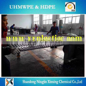 Temporary ground protection mats with hdpe material