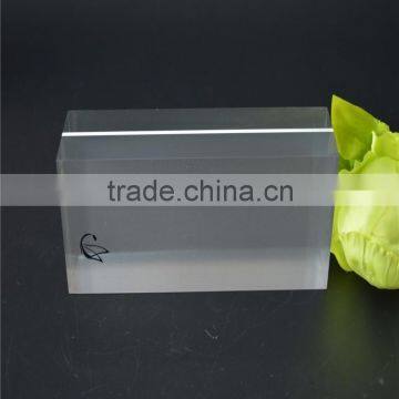 Alibaba website china manufacturer clear acrylic block for retailer