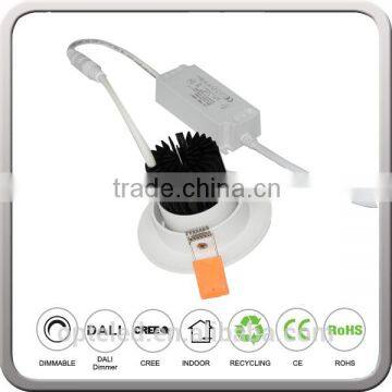 Adjustable Ceiling Down Light Recessed COB LED Downlight 9W 12W in Black Finish photo-6