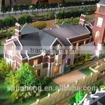 Villas Maquette miniature architectural scale model Making