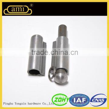 Factory Office Door and Window Round Welding Hinge With Brass Gasket