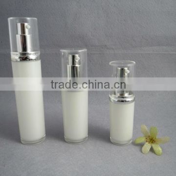 30/50/80ml round acrylic pump bottle