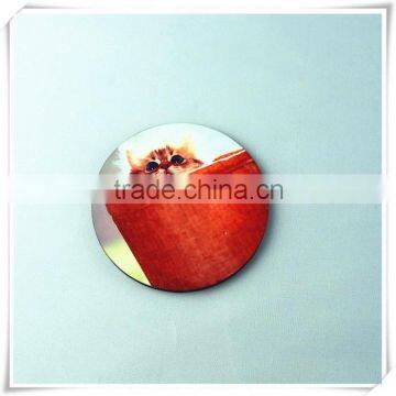 sublimation wood 3mm magnetic fridge stickers round diameter 100mm