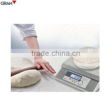15KG S7i-15 Kitchen Stainless Steel Scale Used in Humid Environments