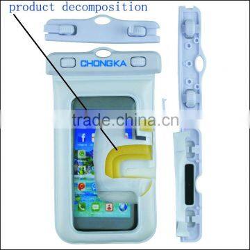 Mobile Phones Water Proof Diving Bag/Outdoor WaterProof Pouch Case With Earphone/mobile Telephone Waterproof Pouch