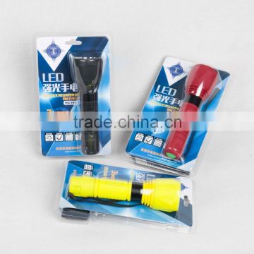 PF-1 Factory wholesale High Power LED Plastic Fast Track Flashlight