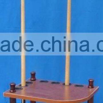 attractive and reasonable price 8pcs pool stand cue rack