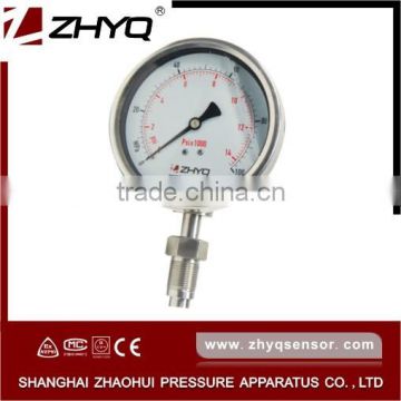 PT124Y-621 shockproof homogenizer diaphragm pressure gauge