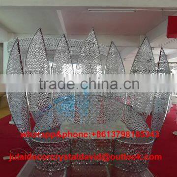 Elegant Decorative metal wedding decorationfor wedding stage in the wedding