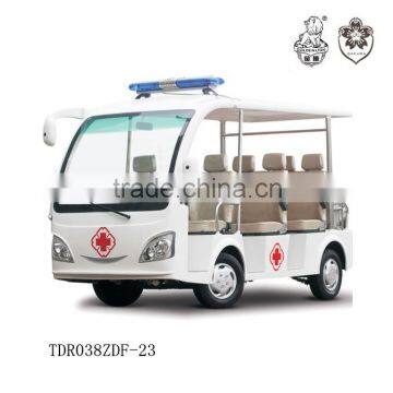 6 seats 48v 4.2kw electric ambulance